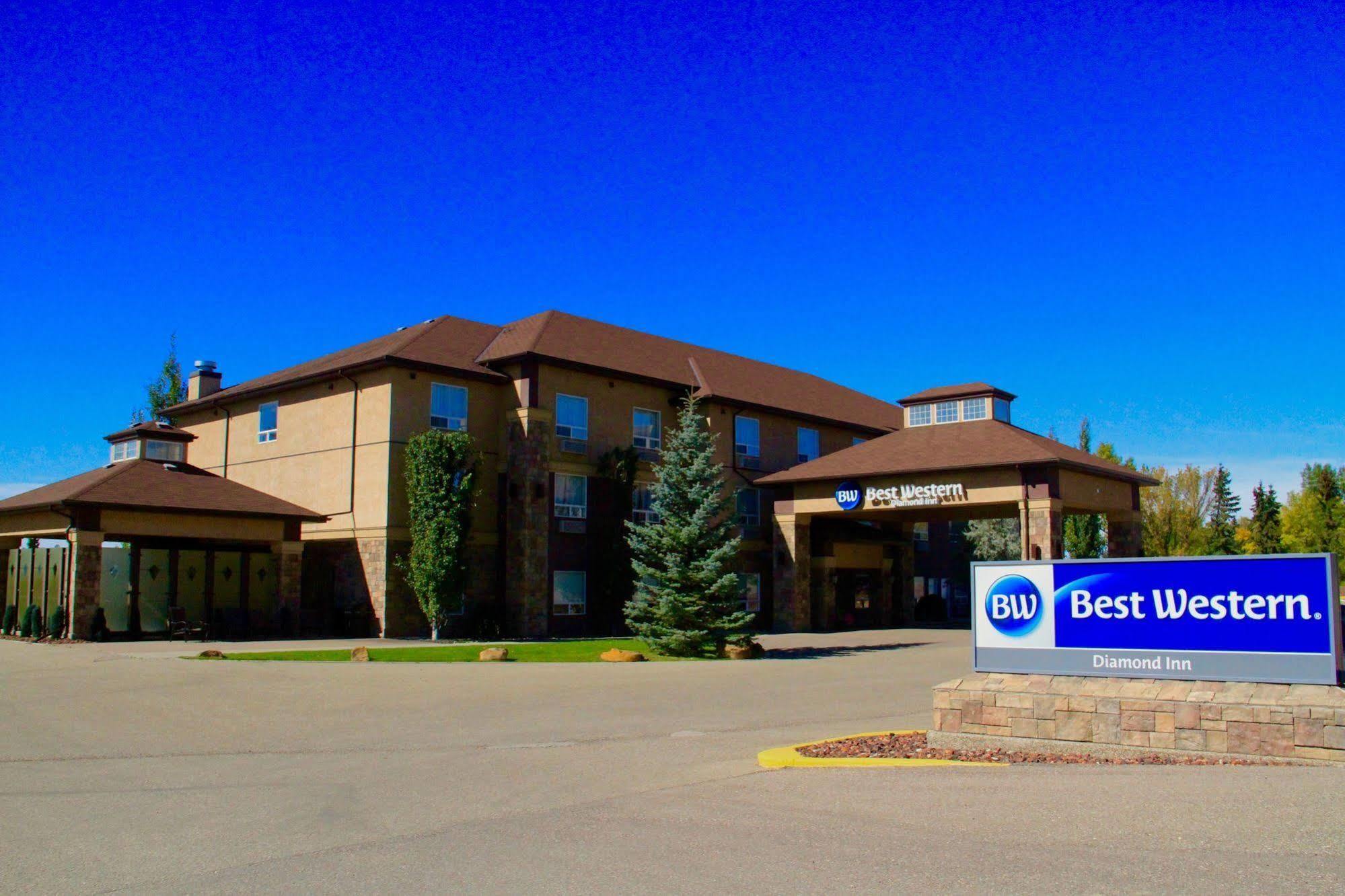 Best Western Diamond Inn Three Hills Exterior foto